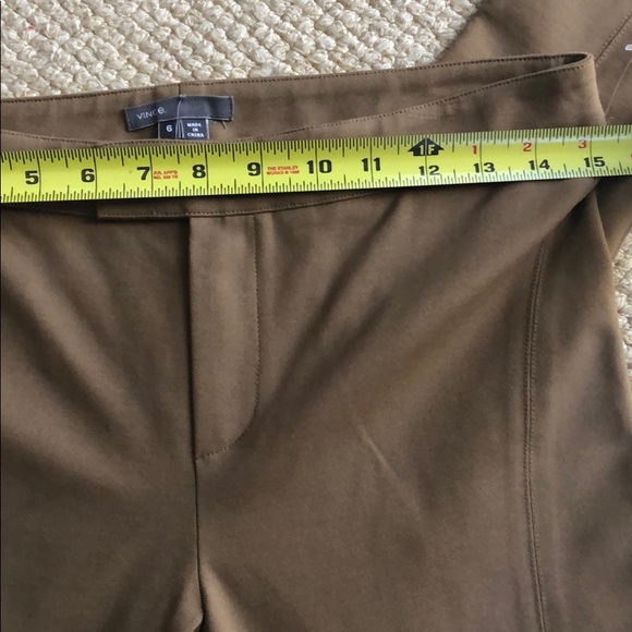 Vince tan camel colored stretchy skinny joggings 6 - Picture 2 of 8